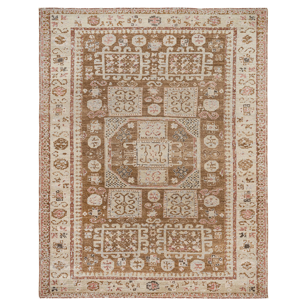 Traditional Handwoven Wool Rug - 6' x 9' Default Title