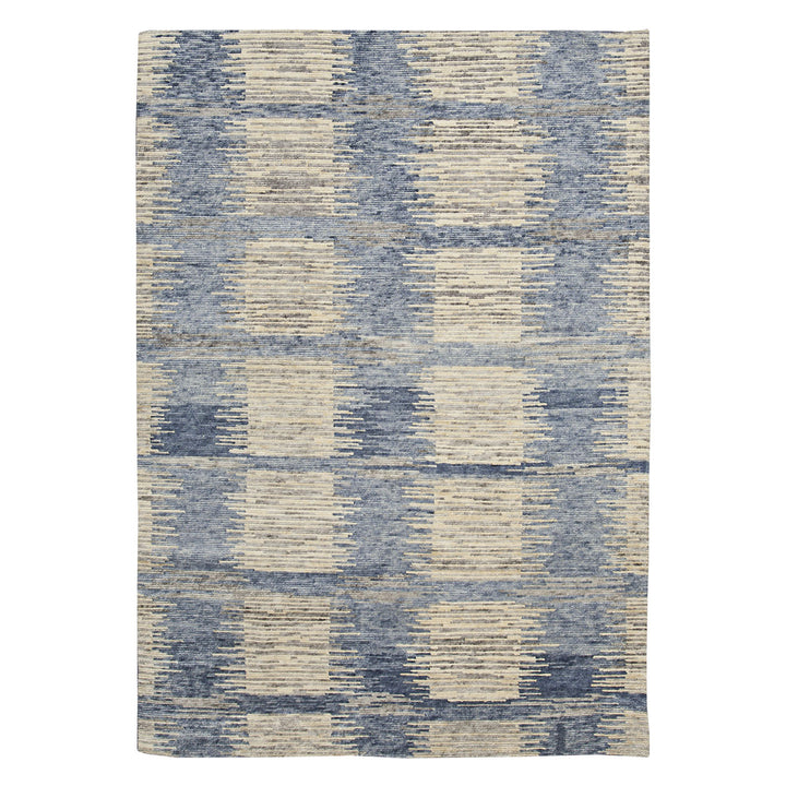Modern Hand-Knotted Wool Rug - 10' x 14' Default Title