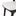 Black Bok Outdoor Dining Chair, Upholstered Off White