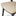 Black Bok Outdoor Dining Chair, Upholstered Natural