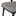 Black Bok Outdoor Dining Chair, Upholstered Mocha