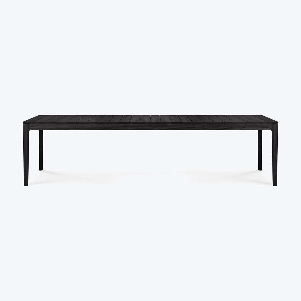 Black Bok Outdoor Dining Table-64"