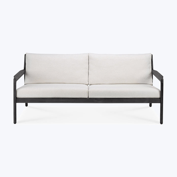 Black Jack Outdoor 2-Seater Sofa-Off White