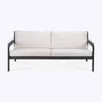 Black Jack Outdoor 2-Seater Sofa-Off White