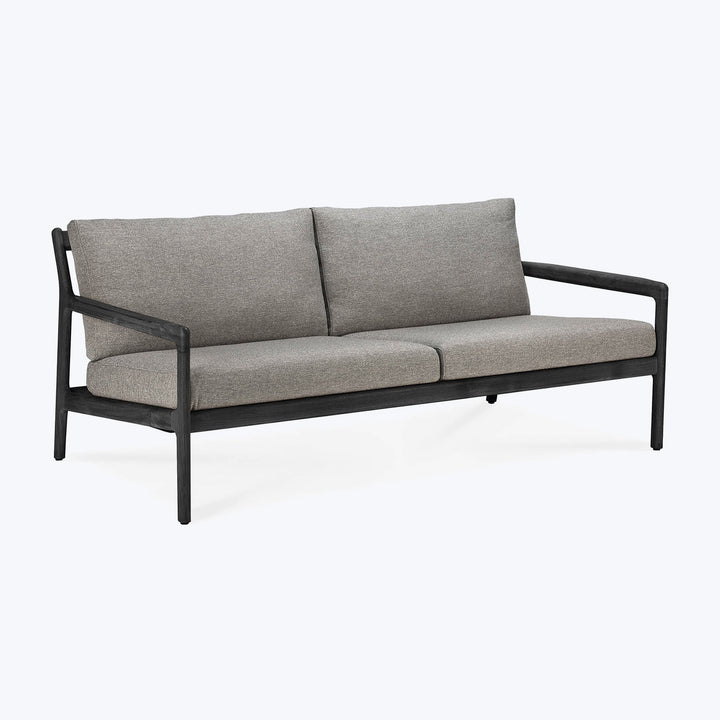 Black Jack Outdoor 2-Seater Sofa Mocha