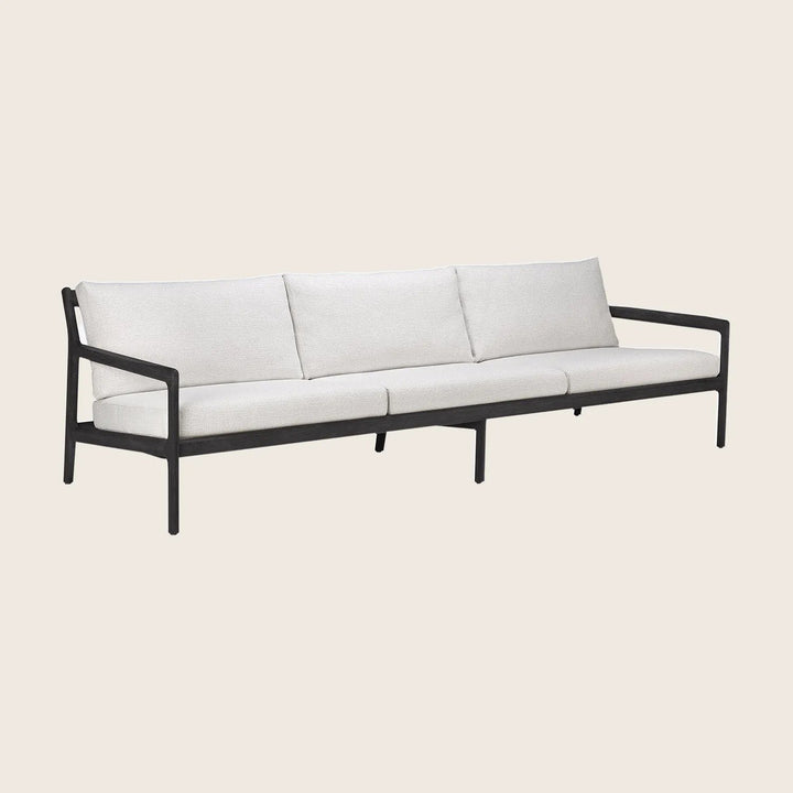 Black Jack Outdoor 3-Seater Sofa-Natural