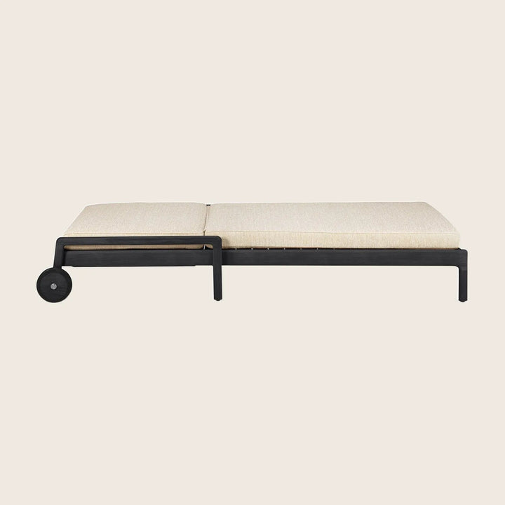 Black Jack Outdoor Adjustable Lounger Natural / Standard Cushion