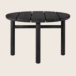 Black Quatro Outdoor Coffee Table-Small