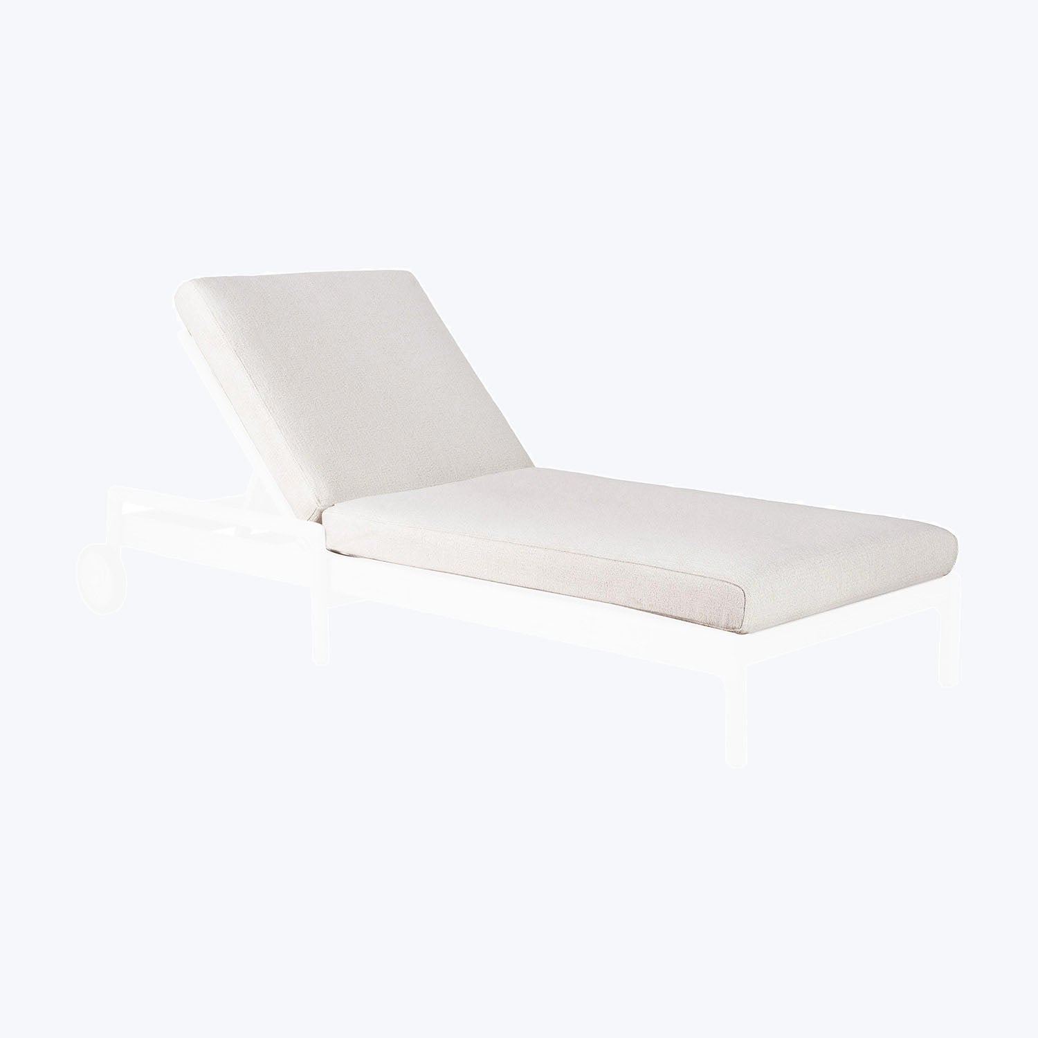Jack Outdoor Adjustable Lounger Cushion-Mocha-Standard Cushion