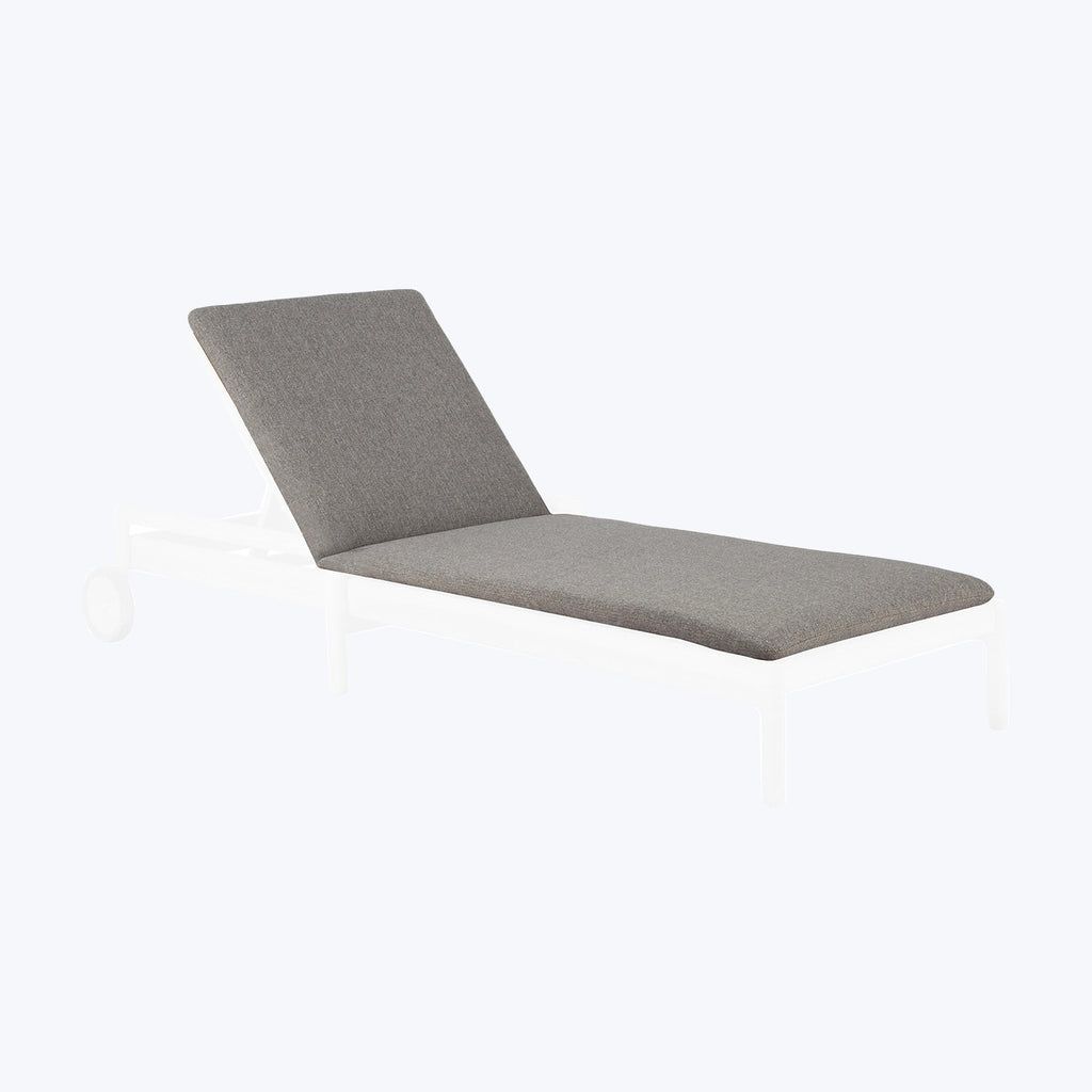 Jack Outdoor Adjustable Lounger Cushion-Mocha-Thin Cushion