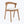Teak Bok Outdoor Dining Chair, Upholstered-Off White
