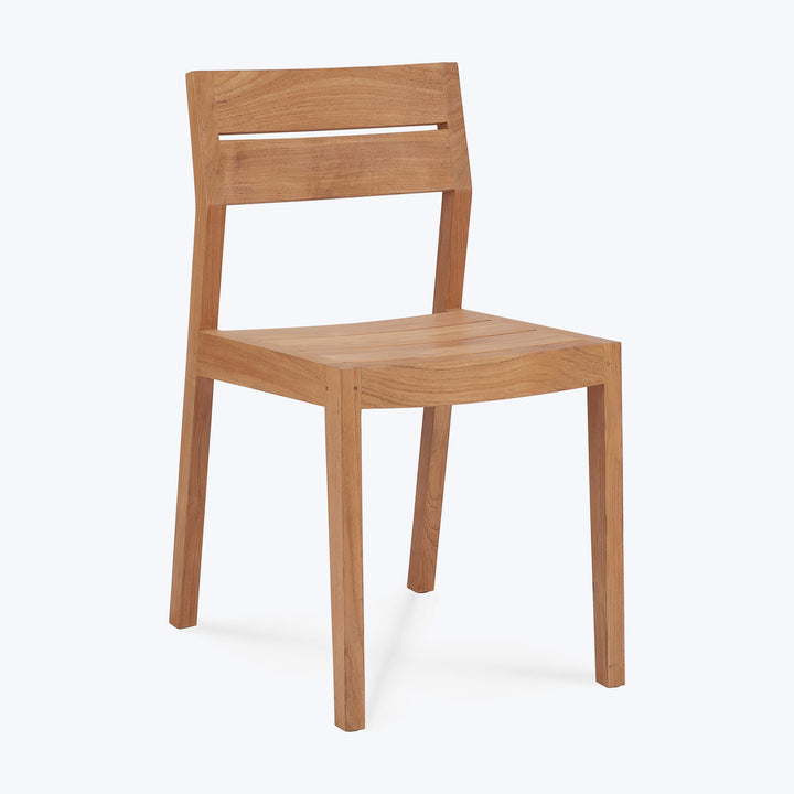 Teak EX1 Outdoor Dining Chair Default Title