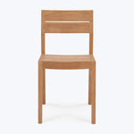 Teak EX1 Outdoor Dining Chair Default Title