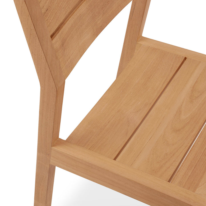 Teak EX1 Outdoor Dining Chair Default Title