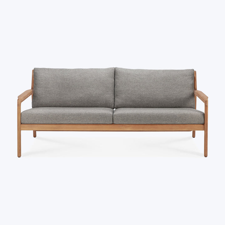 Teak Jack Outdoor 2-Seater Sofa Mocha