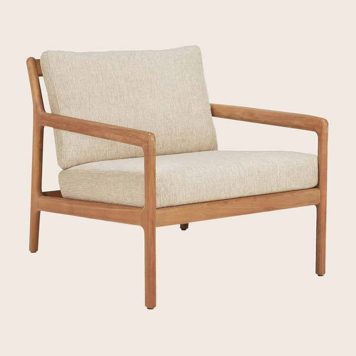 Teak Jack Outdoor Lounge Chair Natural