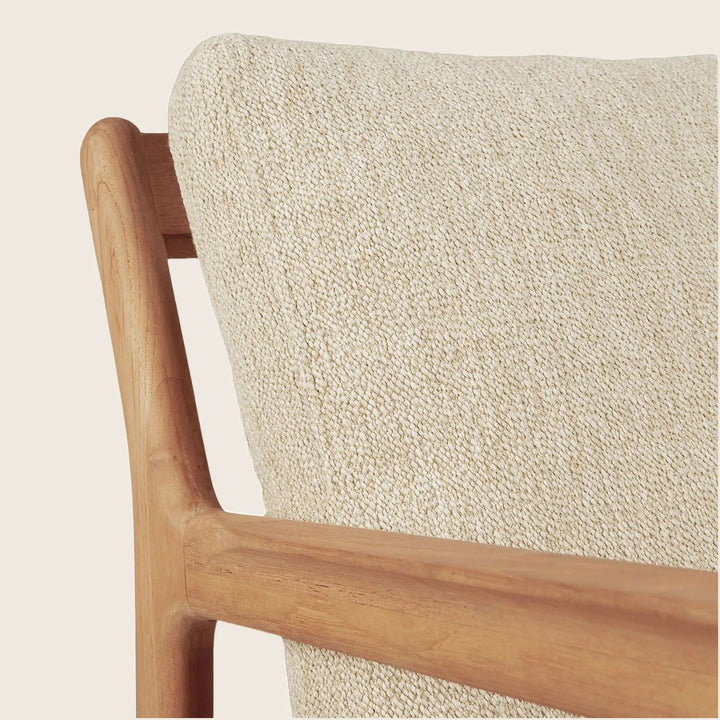 Teak Jack Outdoor Lounge Chair Natural
