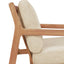 Teak Jack Outdoor Lounge Chair Natural