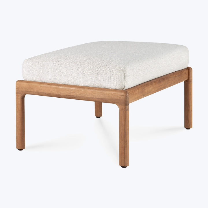 Teak Jack Outdoor Footstool-Natural