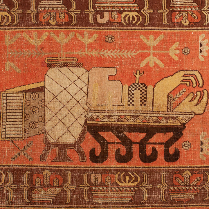 Vintage Kohtan Rug - 4'3" x 8'5" Default Title