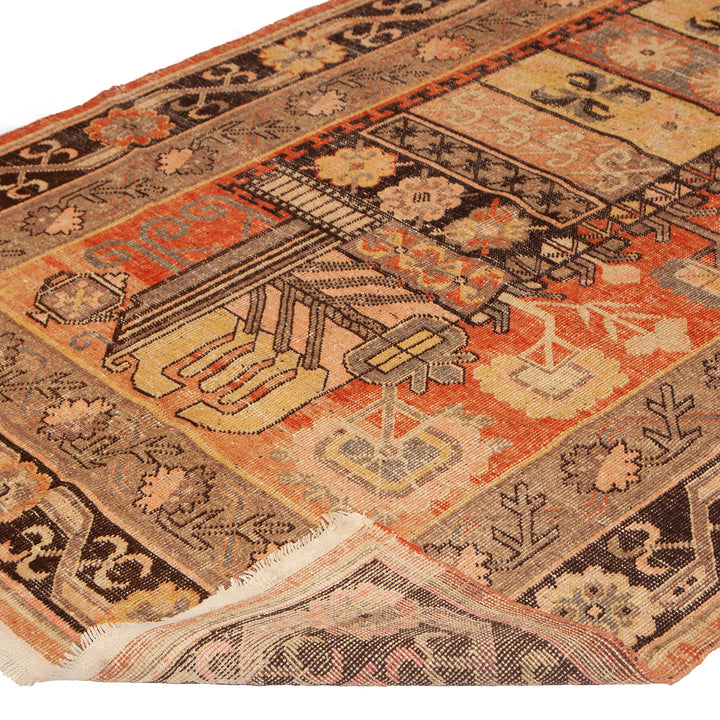 Vintage Kohtan Rug - 4'6" x 9'4" Default Title