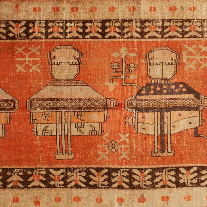 Vintage Kohtan Rug - 4'4" x 7'7" Default Title