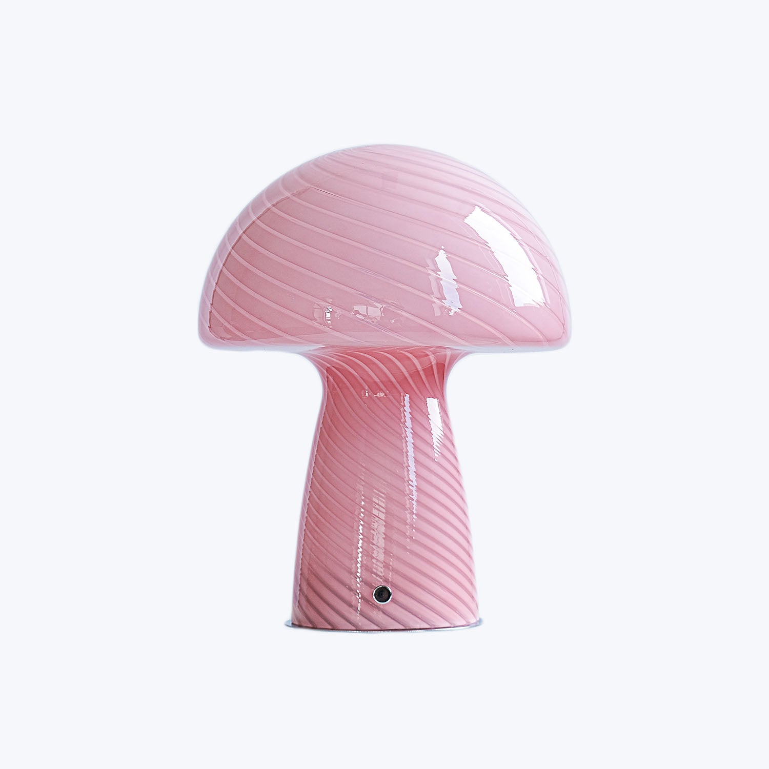 Close Top Mushroom Lamp-Pink