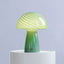 Close Top Mushroom Lamp Green