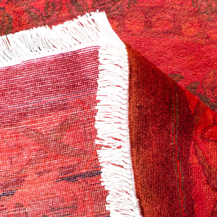 Color Reform, One-of-a-Kind Hand-Knotted Area Rug - Red, 8' 9" x 9' 1" Default Title