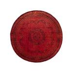 Color Reform, One-of-a-Kind Hand-Knotted Area Rug - Red, 8' 9" x 9' 1" Default Title