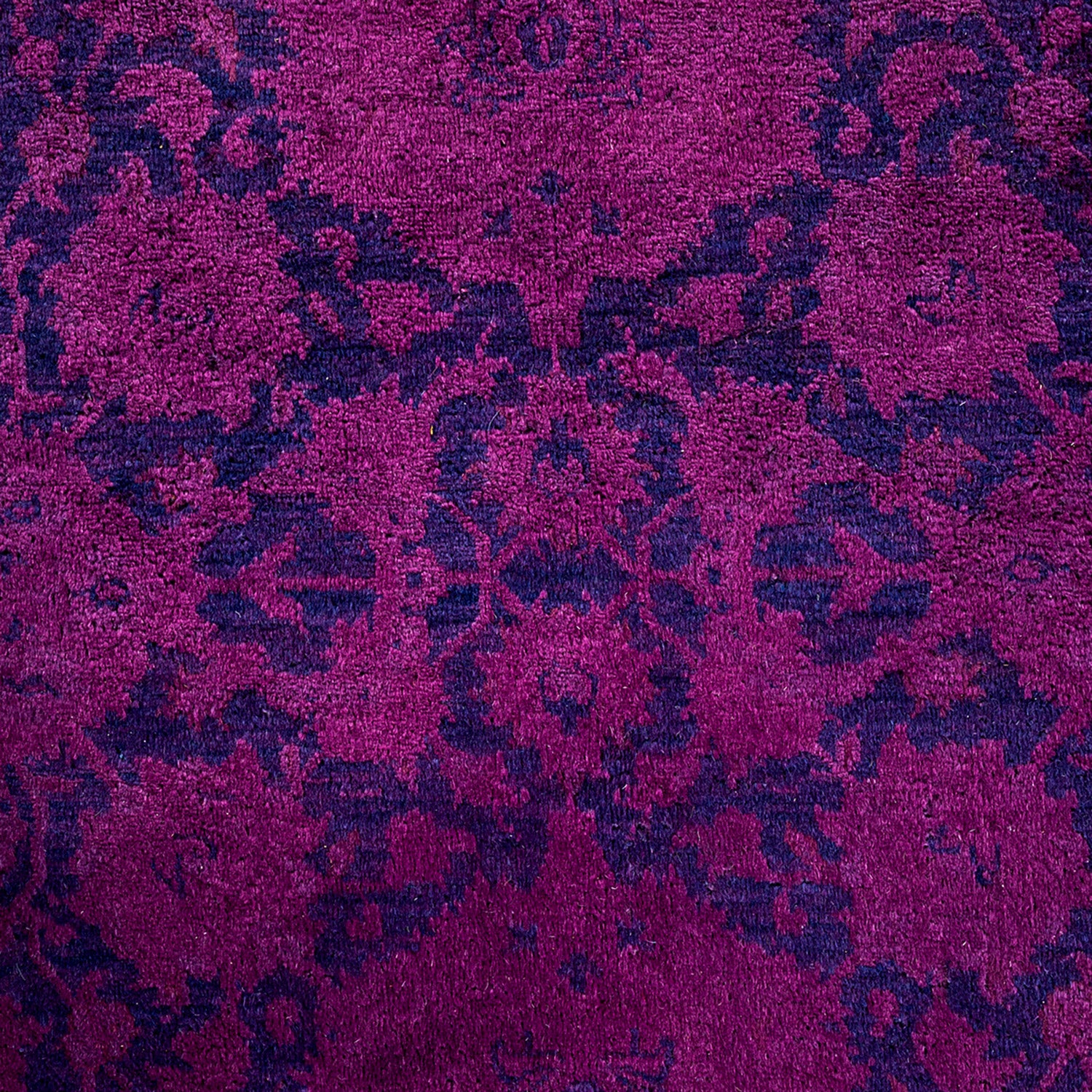 Color Reform, One-of-a-Kind Hand-Knotted Area Rug - Red, 8' 1" x 8' 2" Default Title