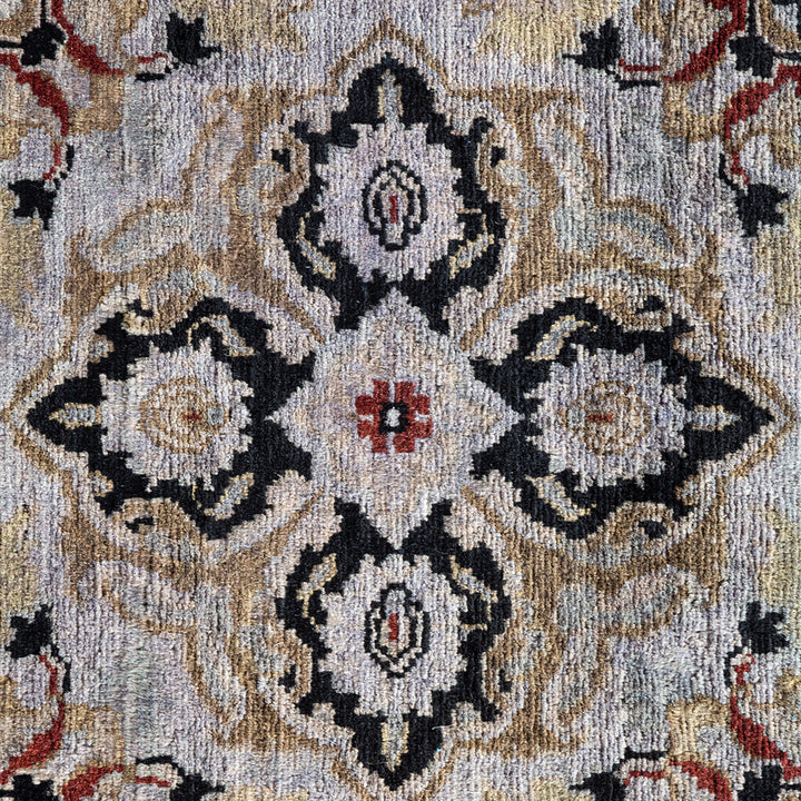 Color Reform, One-of-a-Kind Hand-Knotted Area Rug - Gray, 7' 1" x 7' 1" Default Title