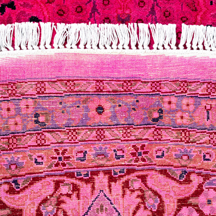 Color Reform, One-of-a-Kind Hand-Knotted Area Rug - Brown, 7' 1" x 7' 1" Default Title