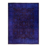 Color Reform, One-of-a-Kind Hand-Knotted Area Rug - Purple, 9' 1" x 12' 1" Default Title
