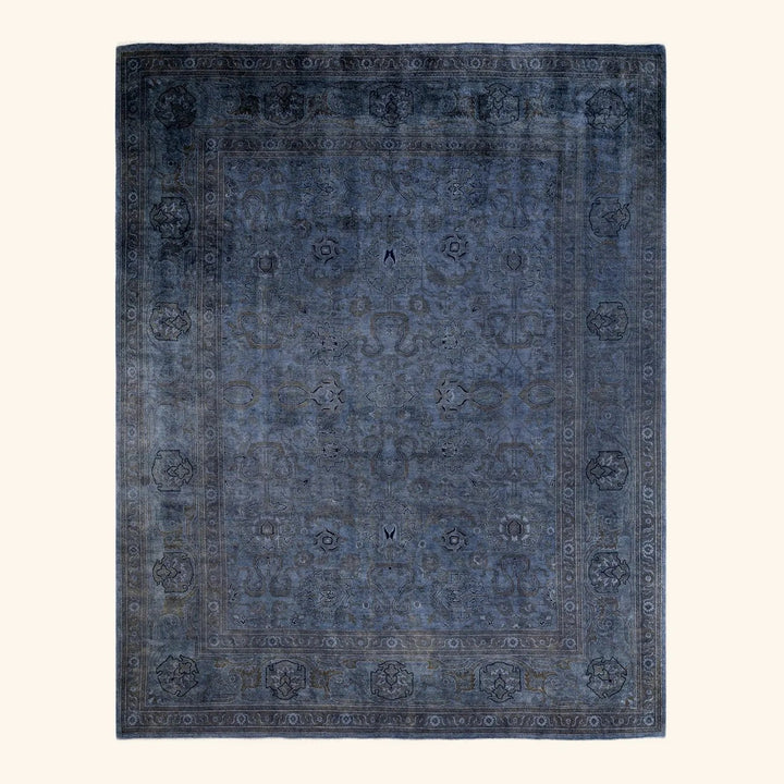 Color Reform, One-of-a-Kind Hand-Knotted Area Rug - Red, 8' 1" x 10' 1" Default Title