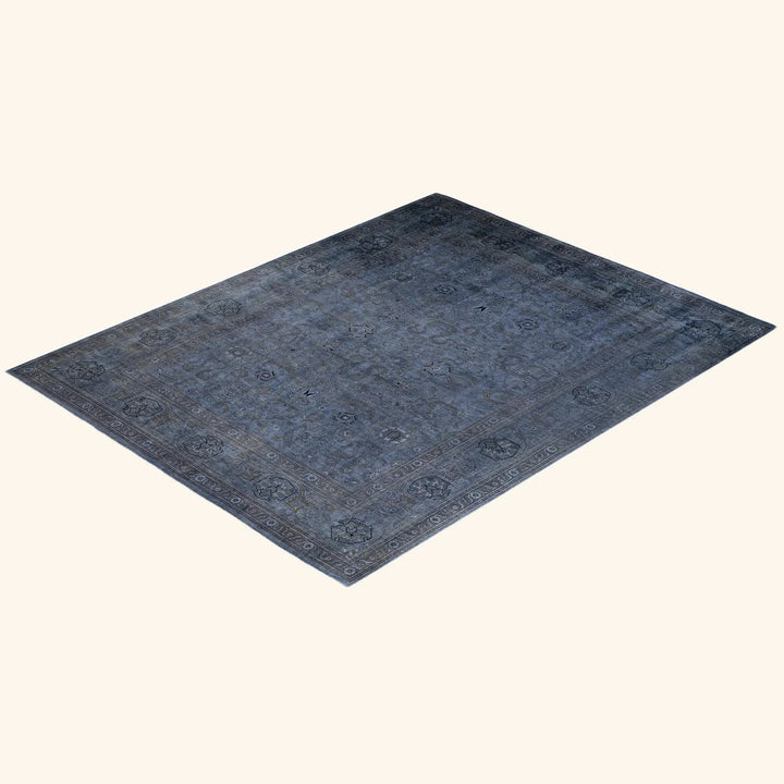 Color Reform, One-of-a-Kind Hand-Knotted Area Rug - Red, 8' 1" x 10' 1" Default Title