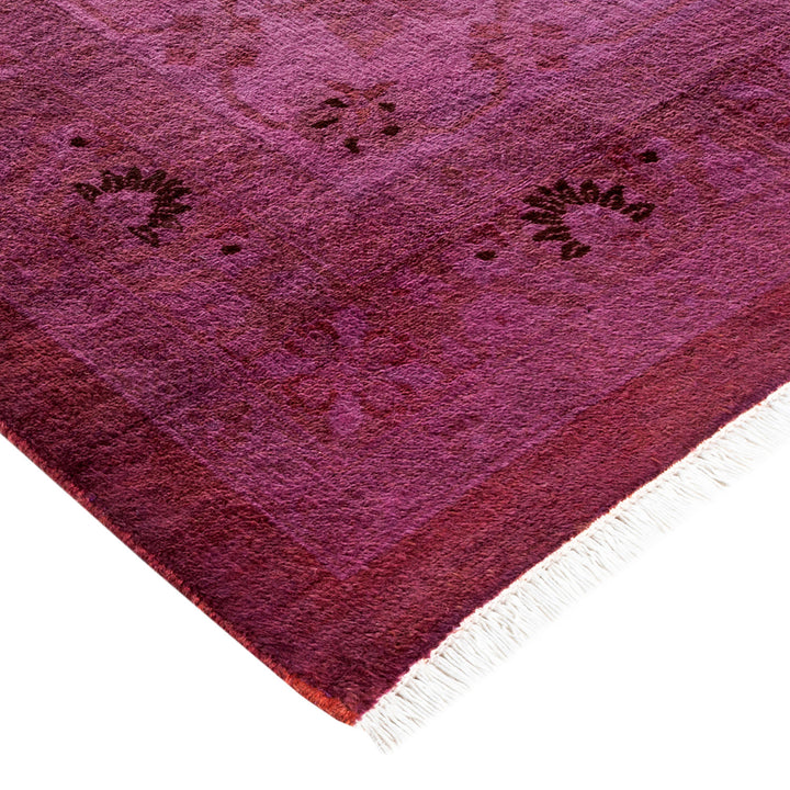 Color Reform, One-of-a-Kind Hand-Knotted Area Rug - Orange, 10' 4" x 14' 1" Default Title