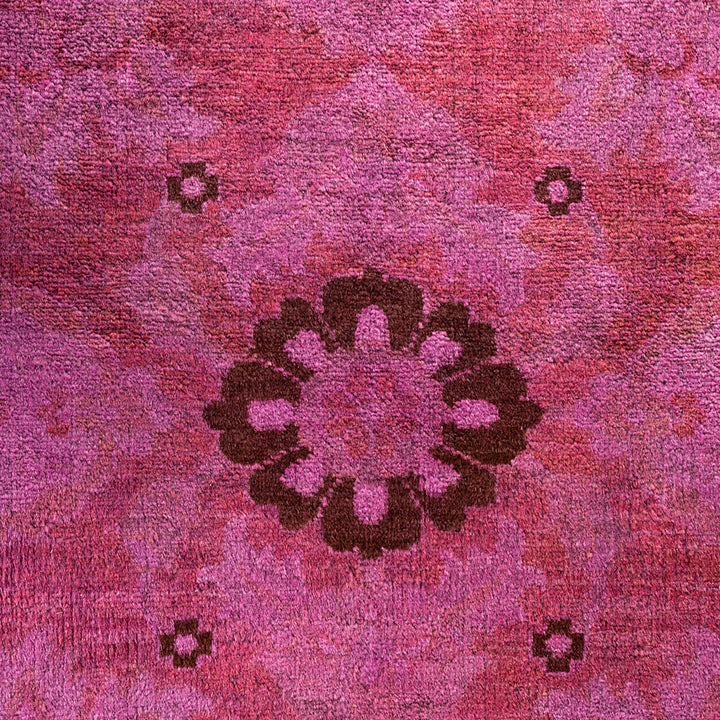 Color Reform, One-of-a-Kind Hand-Knotted Area Rug - Orange, 10' 4" x 14' 1" Default Title