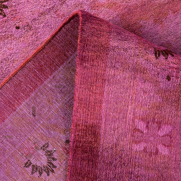 Color Reform, One-of-a-Kind Hand-Knotted Area Rug - Orange, 10' 4" x 14' 1" Default Title