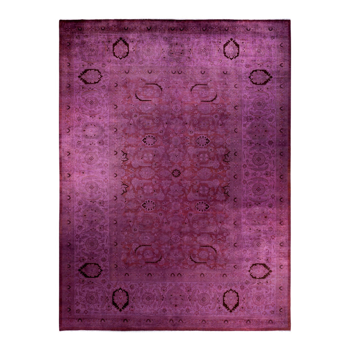 Color Reform, One-of-a-Kind Hand-Knotted Area Rug - Orange, 10' 4" x 14' 1" Default Title