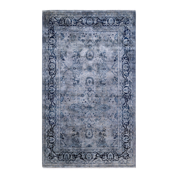 Color Reform, One-of-a-Kind Hand-Knotted Area Rug - Purple, 4' 6" x 7' 5" Default Title