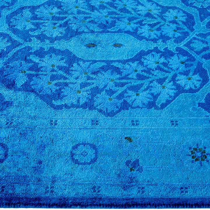 Color Reform, One-of-a-Kind Hand-Knotted Area Rug - Pink, 2' 6" x 12' 5" Default Title