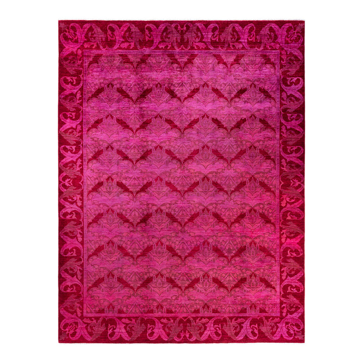 Color Reform, One-of-a-Kind Hand-Knotted Area Rug - Light Blue, 8' 10" x 11' 8" Default Title