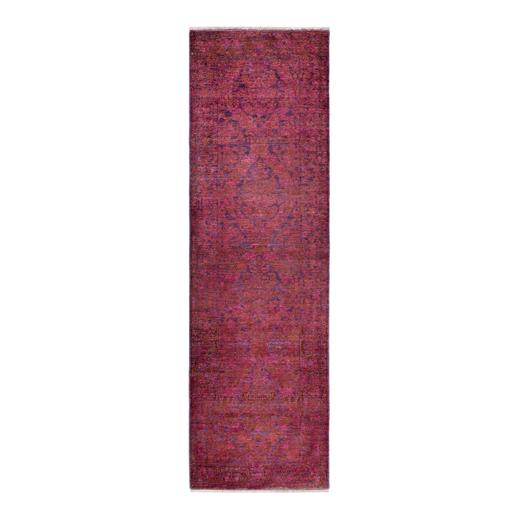 Color Reform, One-of-a-Kind Hand-Knotted Area Rug - Brown, 2' 10" x 9' 10" Default Title