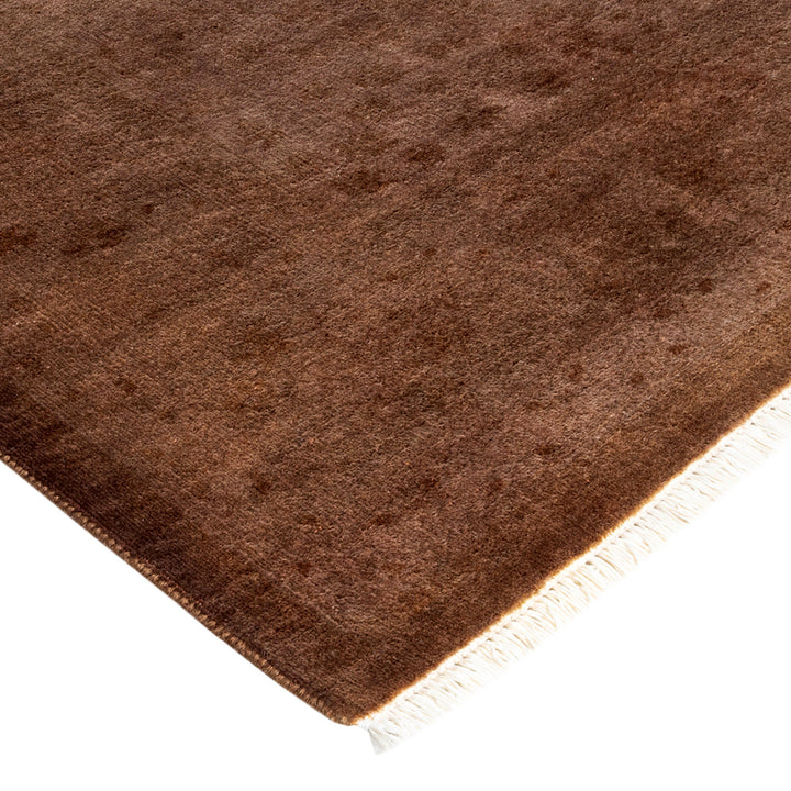 Color Reform, One-of-a-Kind Hand-Knotted Area Rug - Light Blue, 9' 3" x 12' 1" Default Title