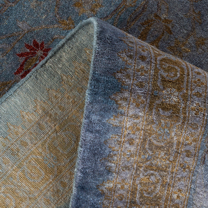 Color Reform, One-of-a-Kind Hand-Knotted Area Rug - Pink, 9' 3" x 9' 4" Default Title