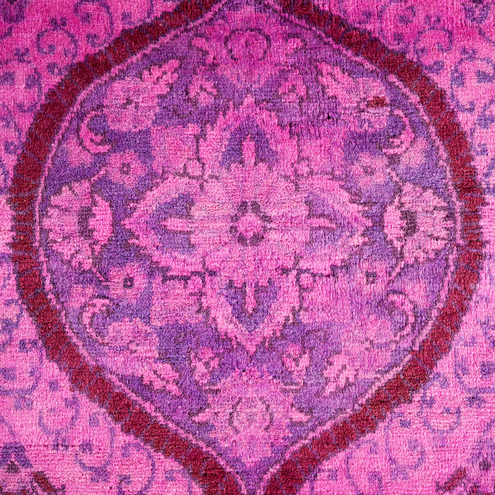 Color Reform, One-of-a-Kind Hand-Knotted Area Rug - Red, 8' 1" x 9' 10" Default Title