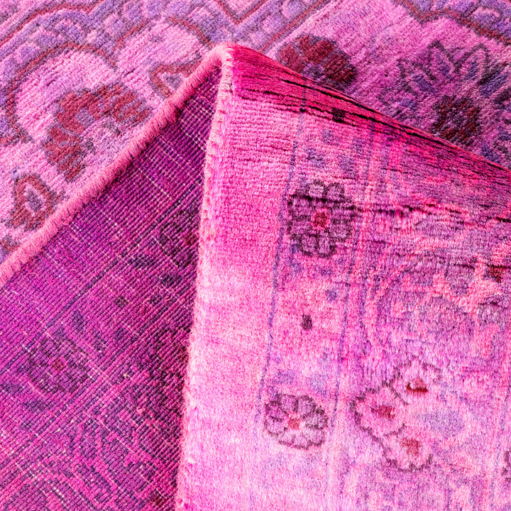 Color Reform, One-of-a-Kind Hand-Knotted Area Rug - Red, 8' 1" x 9' 10" Default Title