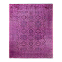 Color Reform, One-of-a-Kind Hand-Knotted Area Rug - Red, 8' 1" x 9' 10" Default Title