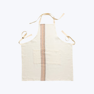 Carmela Kitchen Apron White/Red